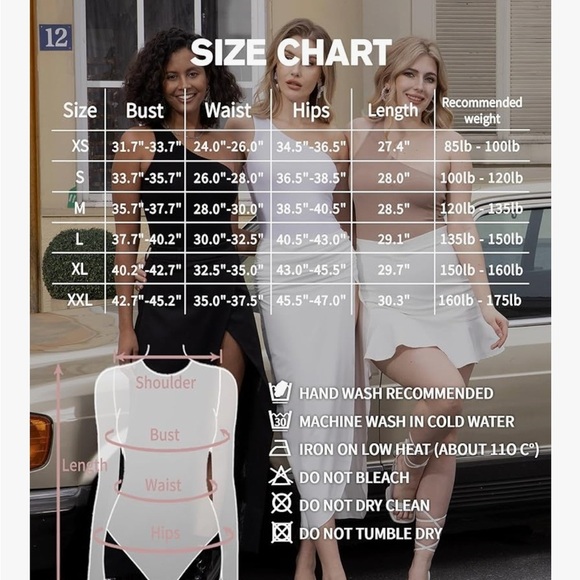 NWT Mangopop One-Shoulder White Bodysuit Large - Picture 3 of 5